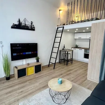 Appartamento Lh De Ville, 4 Min De La Plage En Voiture *